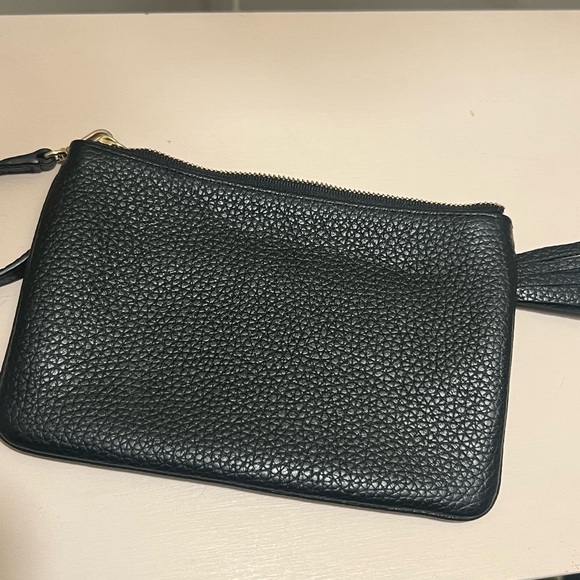 Kate Spade Black Textured Wristlet - Picture 3 of 4